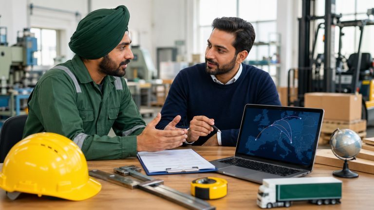 Indian skilled trades applicant reviewing Europe work pathway options